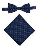 Bow Tie Victorio + pocket square Lux 140