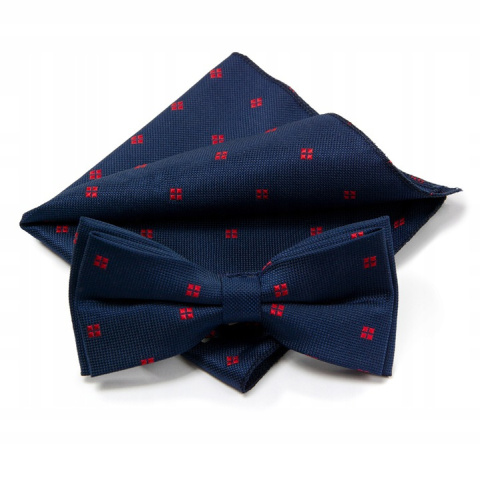 Bow Tie Victorio + pocket square Lux 094